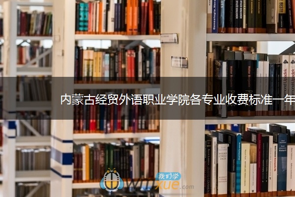 内蒙古经贸外语职业学院各专业收费标准一年多少钱