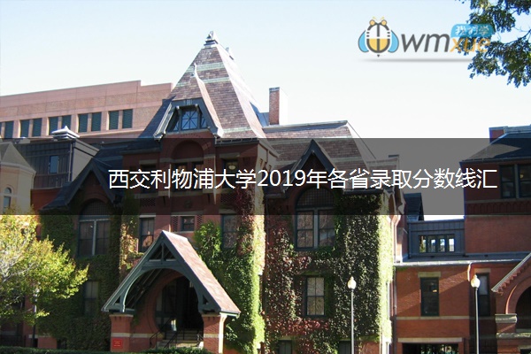 西交利物浦大学2019年各省录取分数线汇总