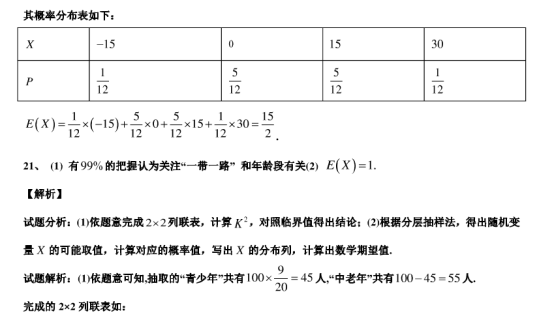 2020年广东高考数学仿真模拟试卷【含答案】