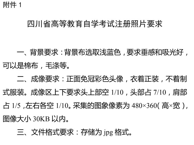 2021年4月四川省高等教育自学考试通告（一）