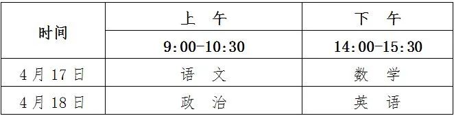 2021青海体育专业招生文化考试时间及科目 什么时候考试