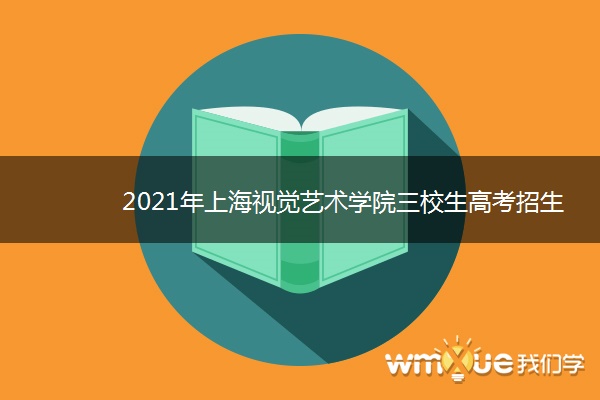 2021年上海视觉艺术学院三校生高考招生简章 什么时候考试